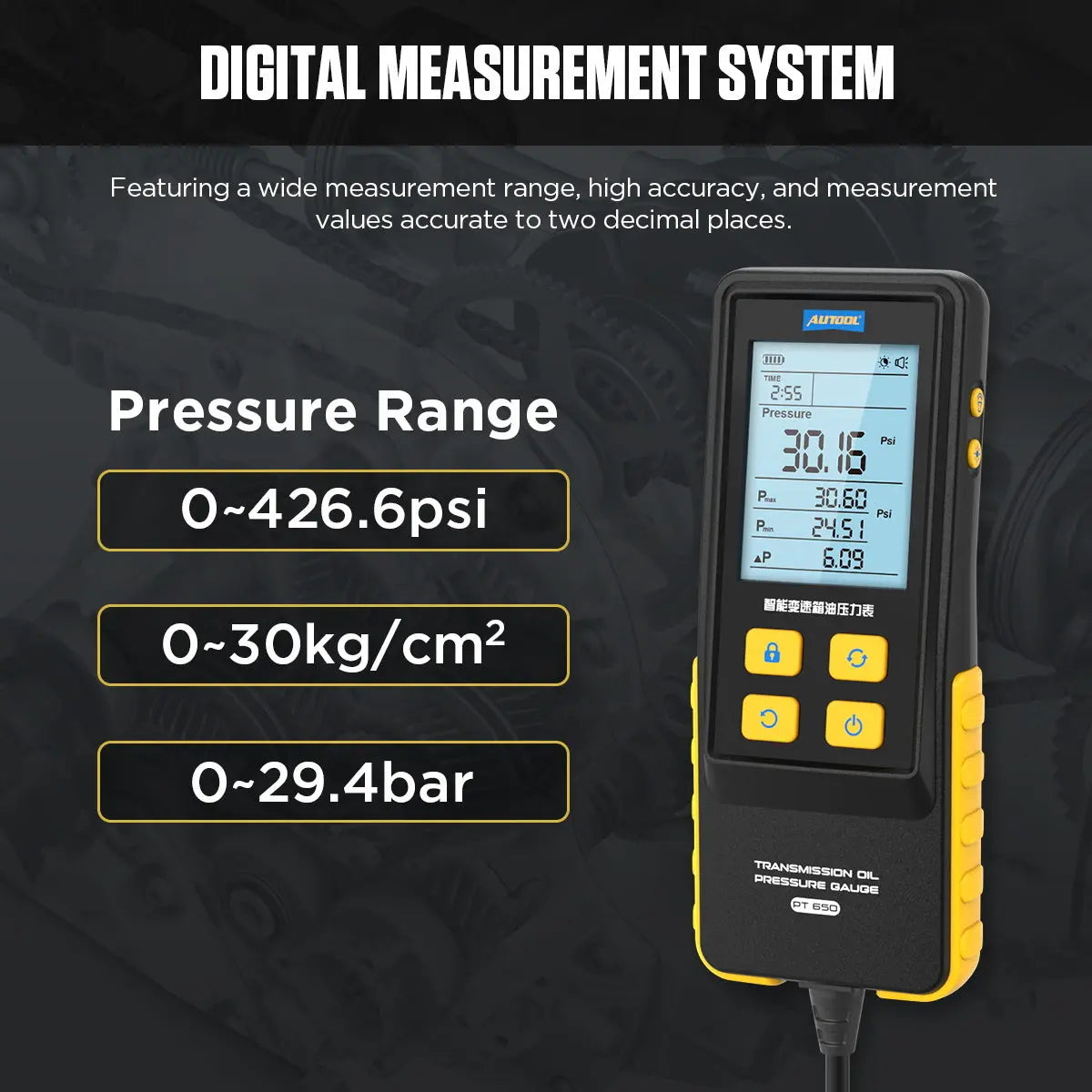 Autool Autool PT650 Transmissie Oliedruktester