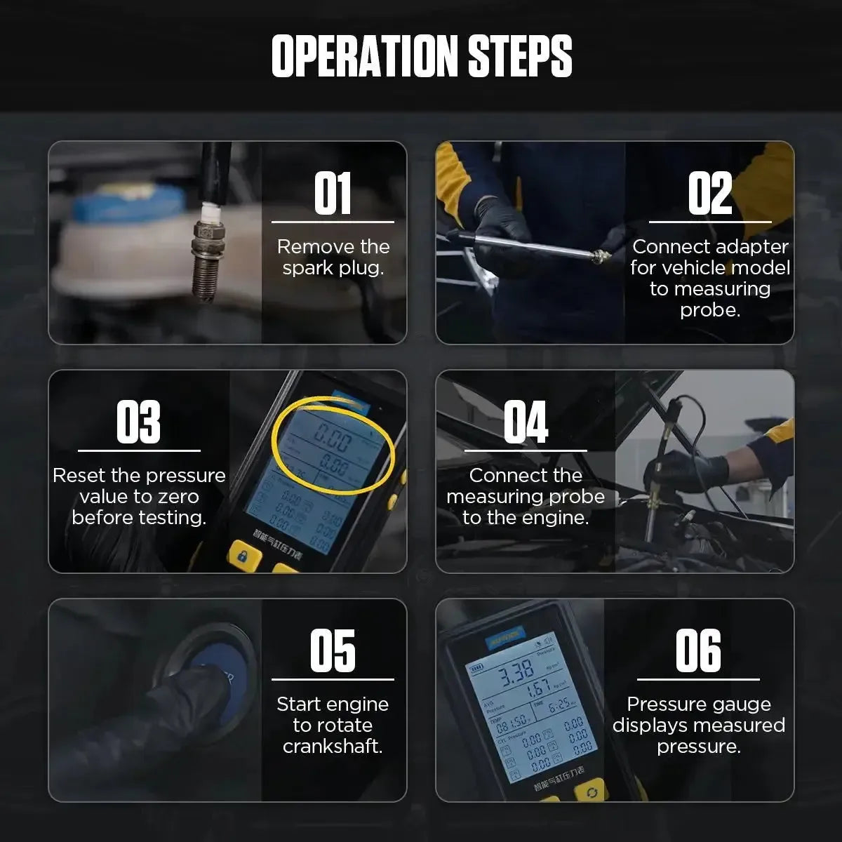Autool PT610 Kompressionstester