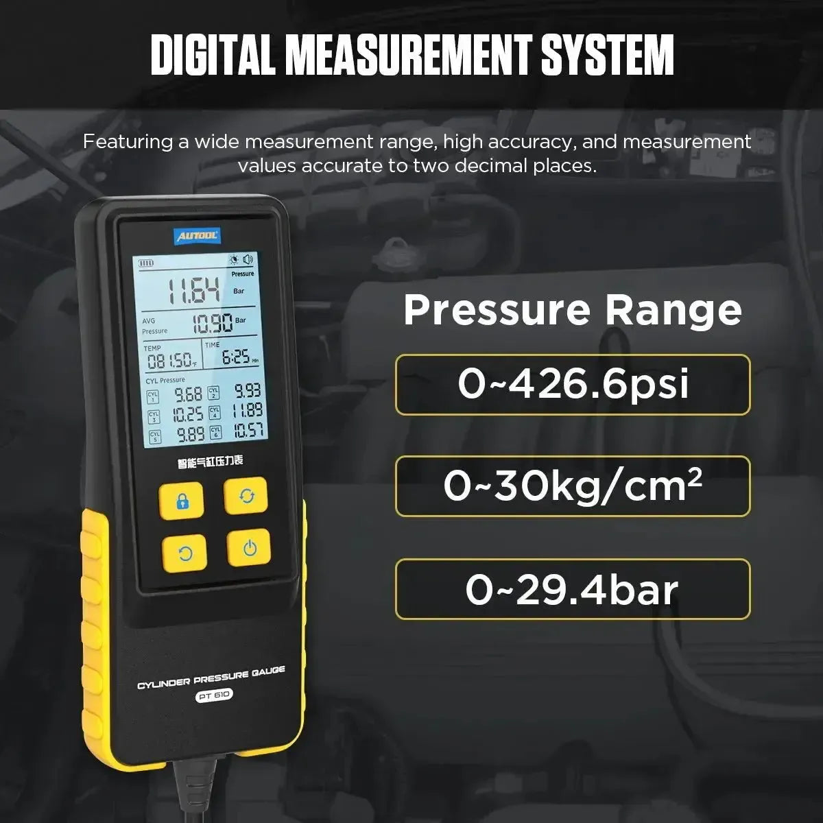 Autool PT610 Kompressionstester