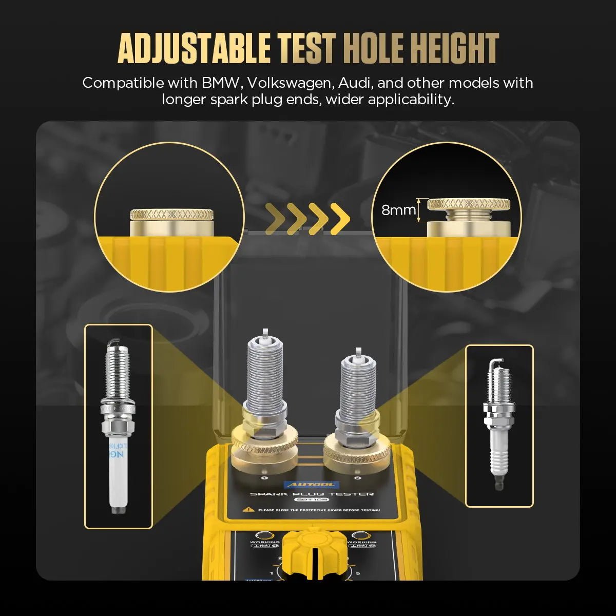 Autool SPT105 Bougietester