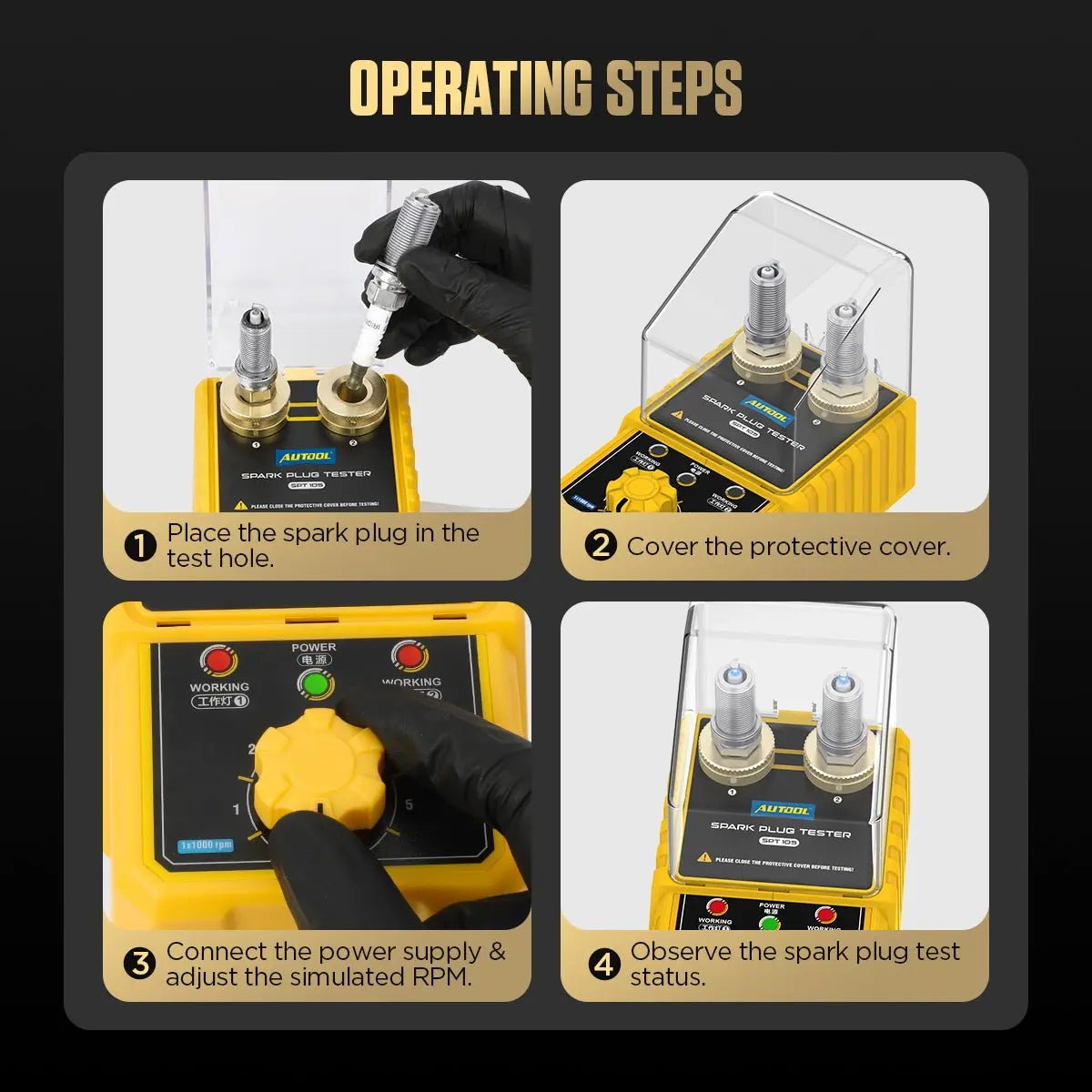 Autool SPT105 Bougietester
