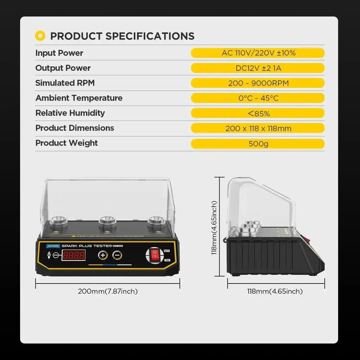 Autool SPT301 Zündkerzentester