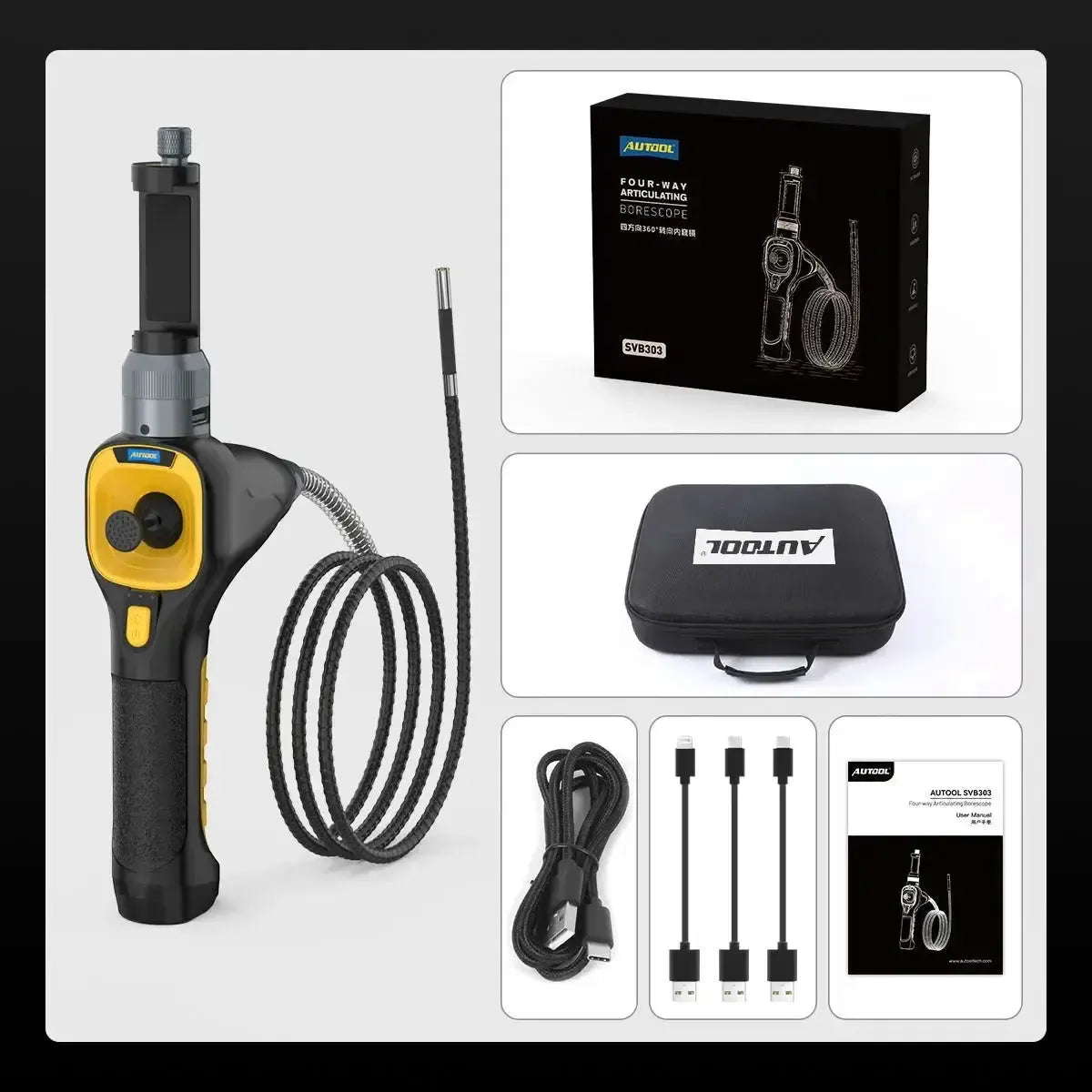 Autool SVB303 Inspectiecamera 6.2 mm