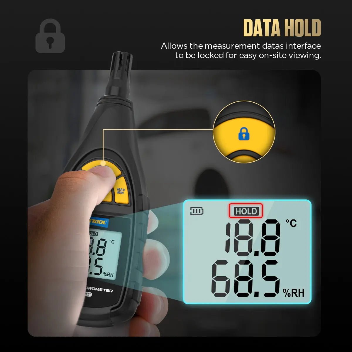 Autool TM101 Thermo- Hygrometer