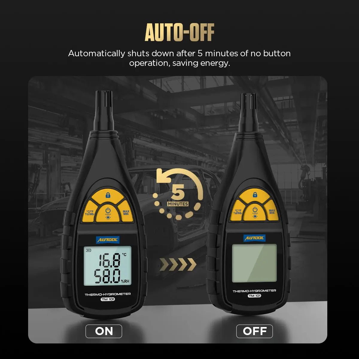Autool TM101 Thermo- Hygrometer