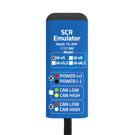 CAN-BUS EMULATOR DAF AdBlue (SCR) Emulator Euro 5 Vrachtwagen