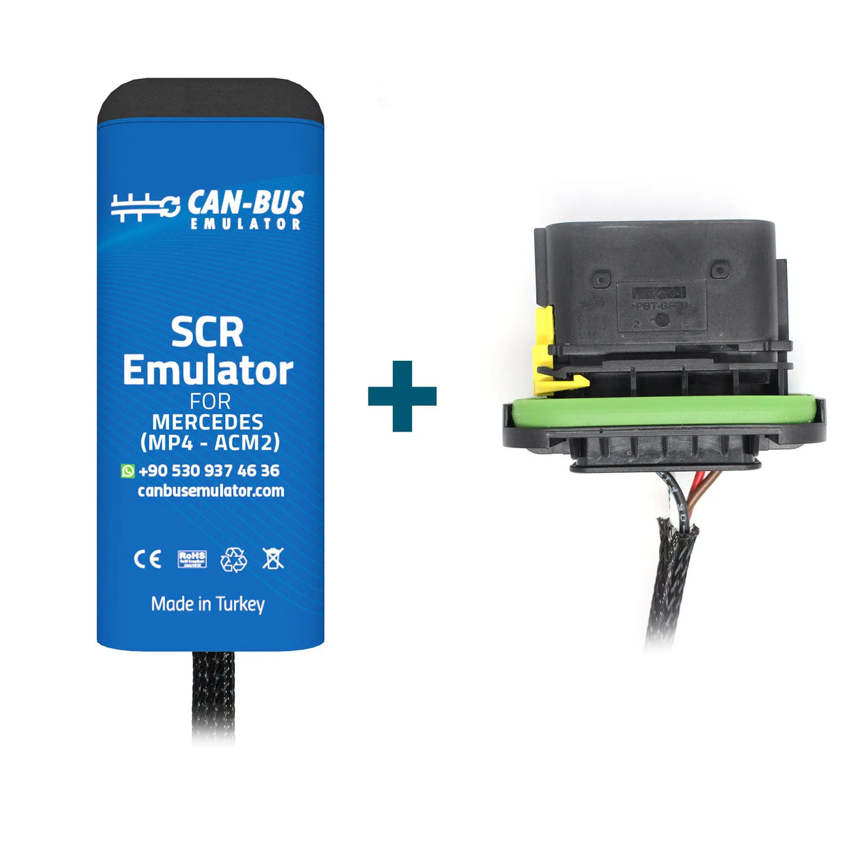 CAN-BUS EMULATOR Mercedes AdBlue (ACM2) Emulator Euro 6 Vrachtwagen