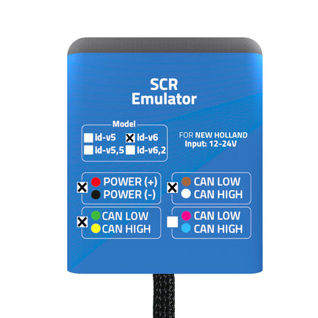CAN-BUS EMULATOR New Holland AdBlue (SCR) Emulator Euro 6 Tractor