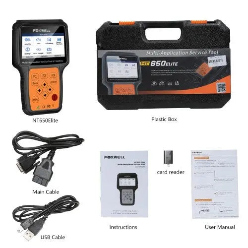 Foxwell Foxwell NT650 Elite Auto Uitleesapparaat