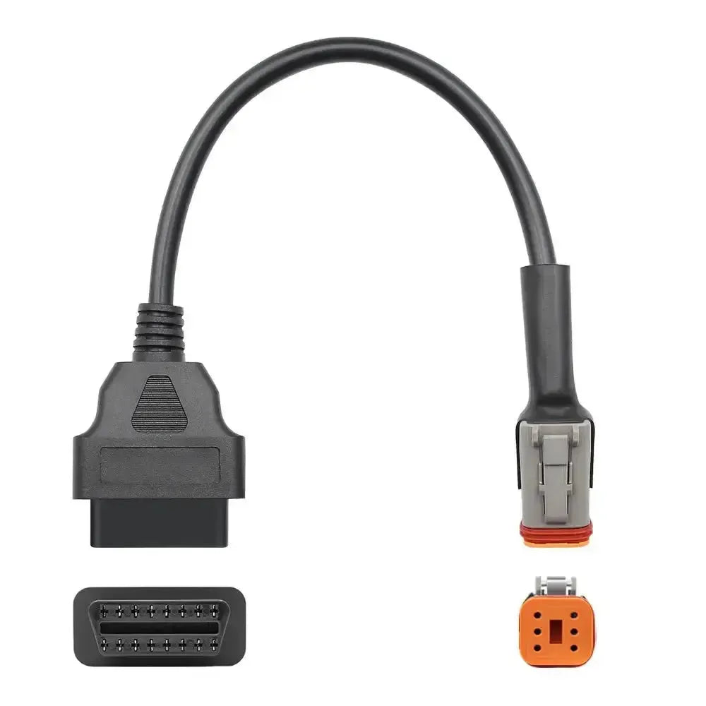 Harley-Davidson 6-polig zu 16-polig OBD2 Adapterkabel – Motorrad