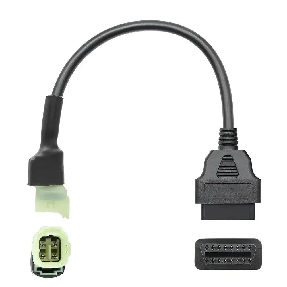 Honda 4-polig zu 16-polig OBD2 Adapterkabel – Motorrad
