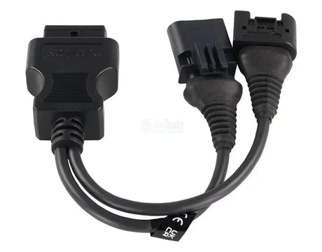 Jaltest (JDC567A) | AGCO Sisu 4+4-polig OBD - 16-polig OBD2 Adapterkabel | Landwirtschaftliches Fahrzeug