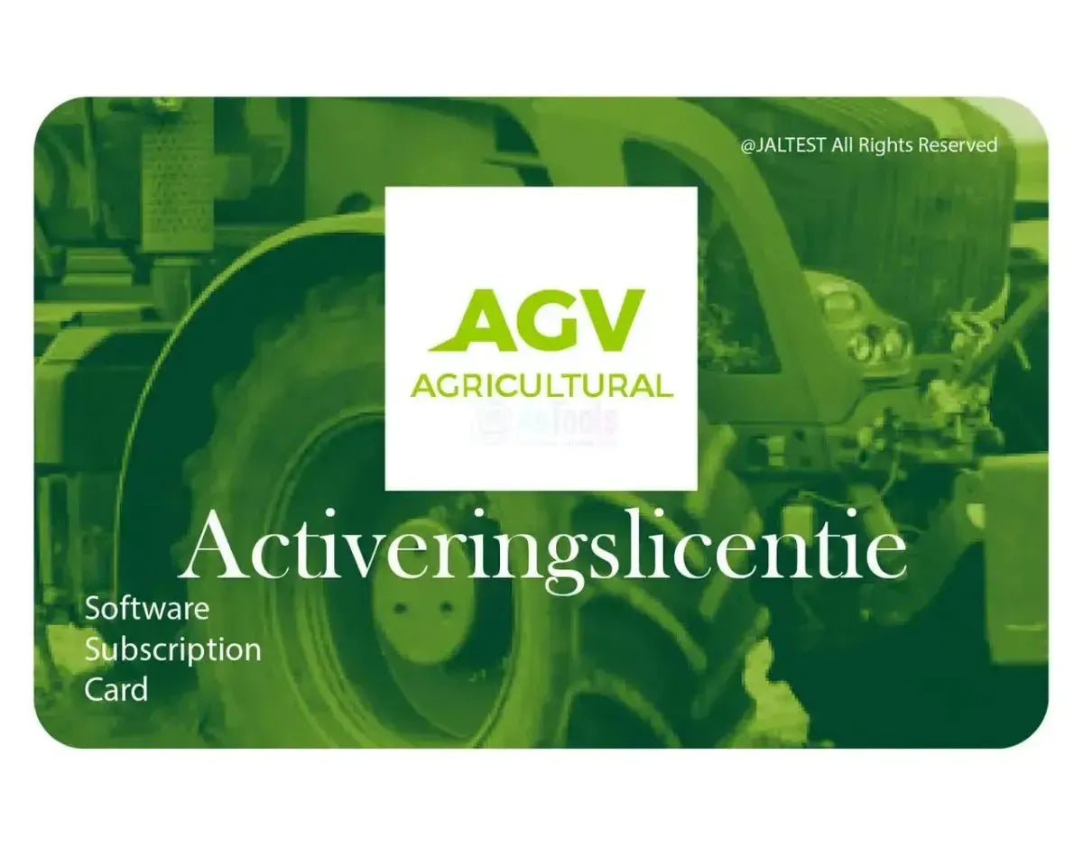 Jaltest (29751) | AGV (Landwirtschaftlich) | Software-Aktivierung