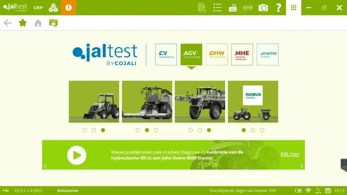 Jaltest AGV (Landwirtschaftlich) Diagnosegerät