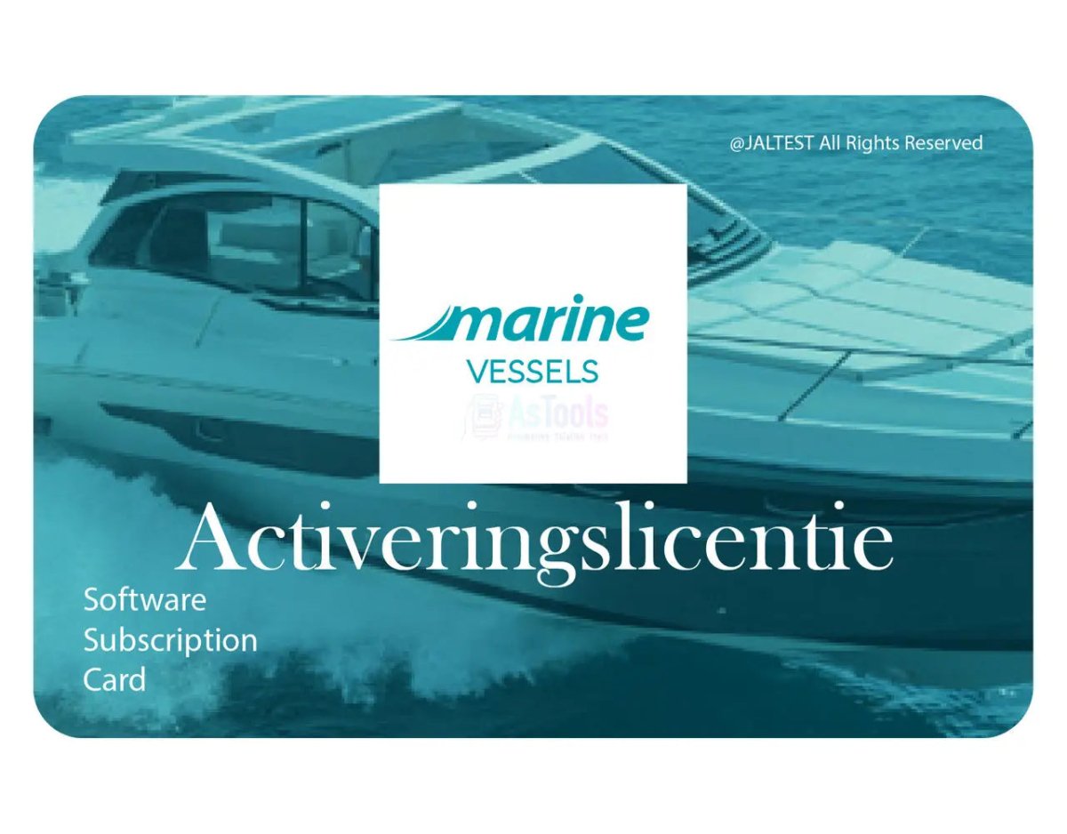 Jaltest Benzine Motorboot Activeringslicentie