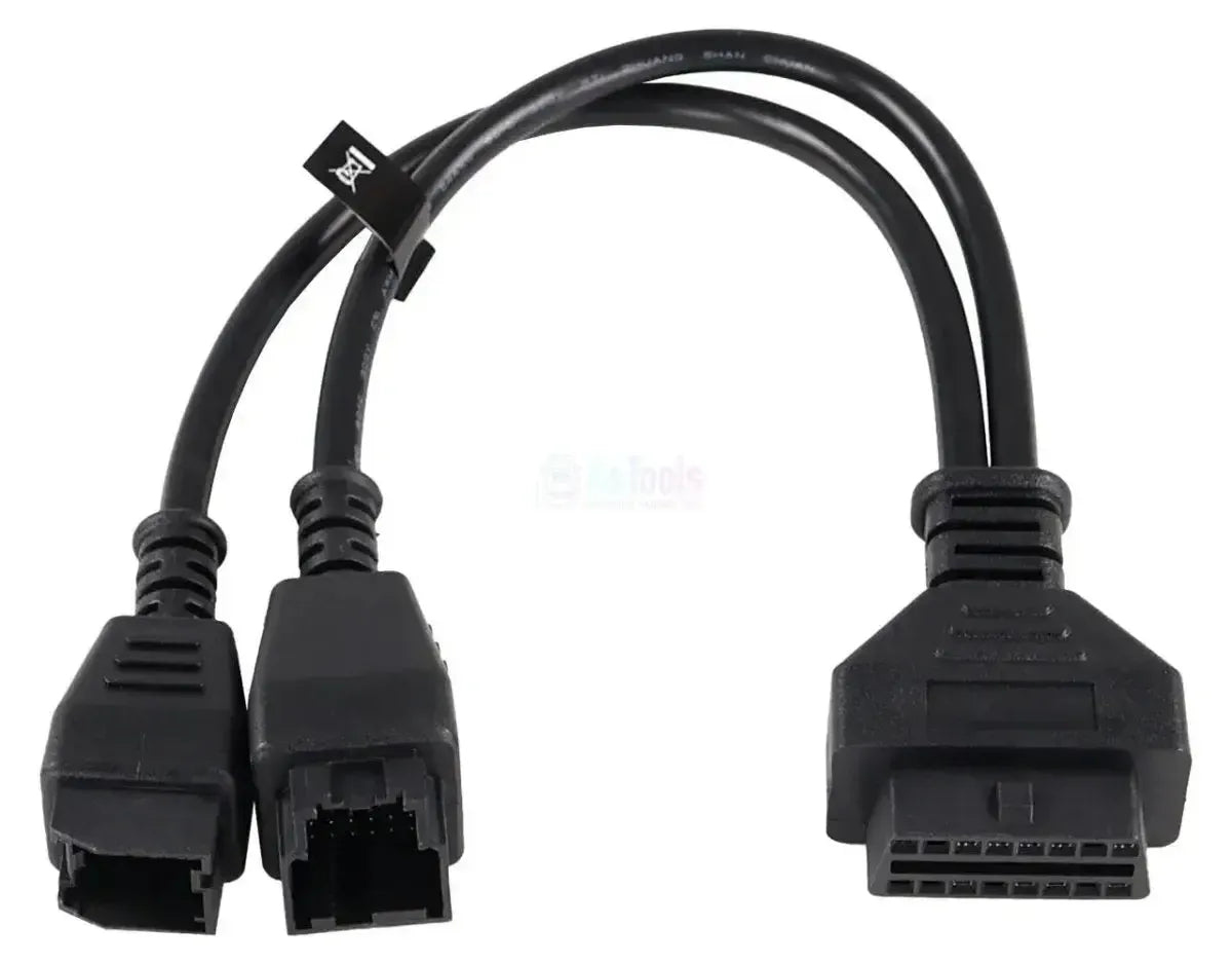 Jaltest (JDC406A) | FCA (SGW) 12+8-polig - 16-polig OBD2 Adapterkabel | Auto