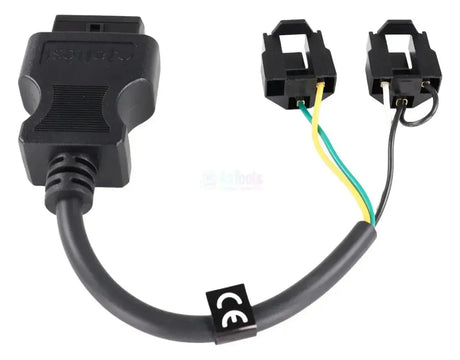 Jaltest (JDC101A) | Haldex ABS Modular 3+3-polig OBD – 16-polig OBD2 Adapterkabel | Anhänger