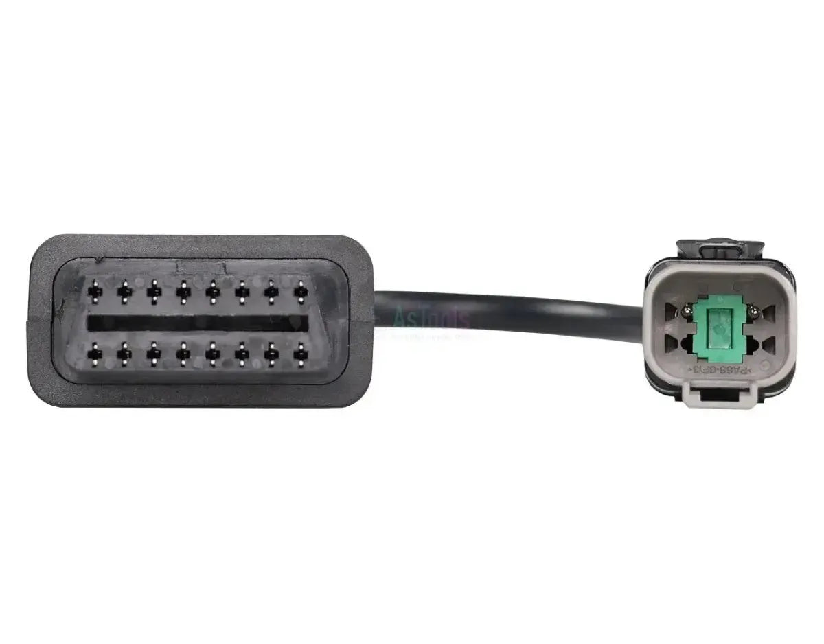 Jaltest (JDC556A) | Hyundai Robex 4-poliges OBD – 16-poliges OBD2 Adapterkabel | Gelände- und Baumaschine