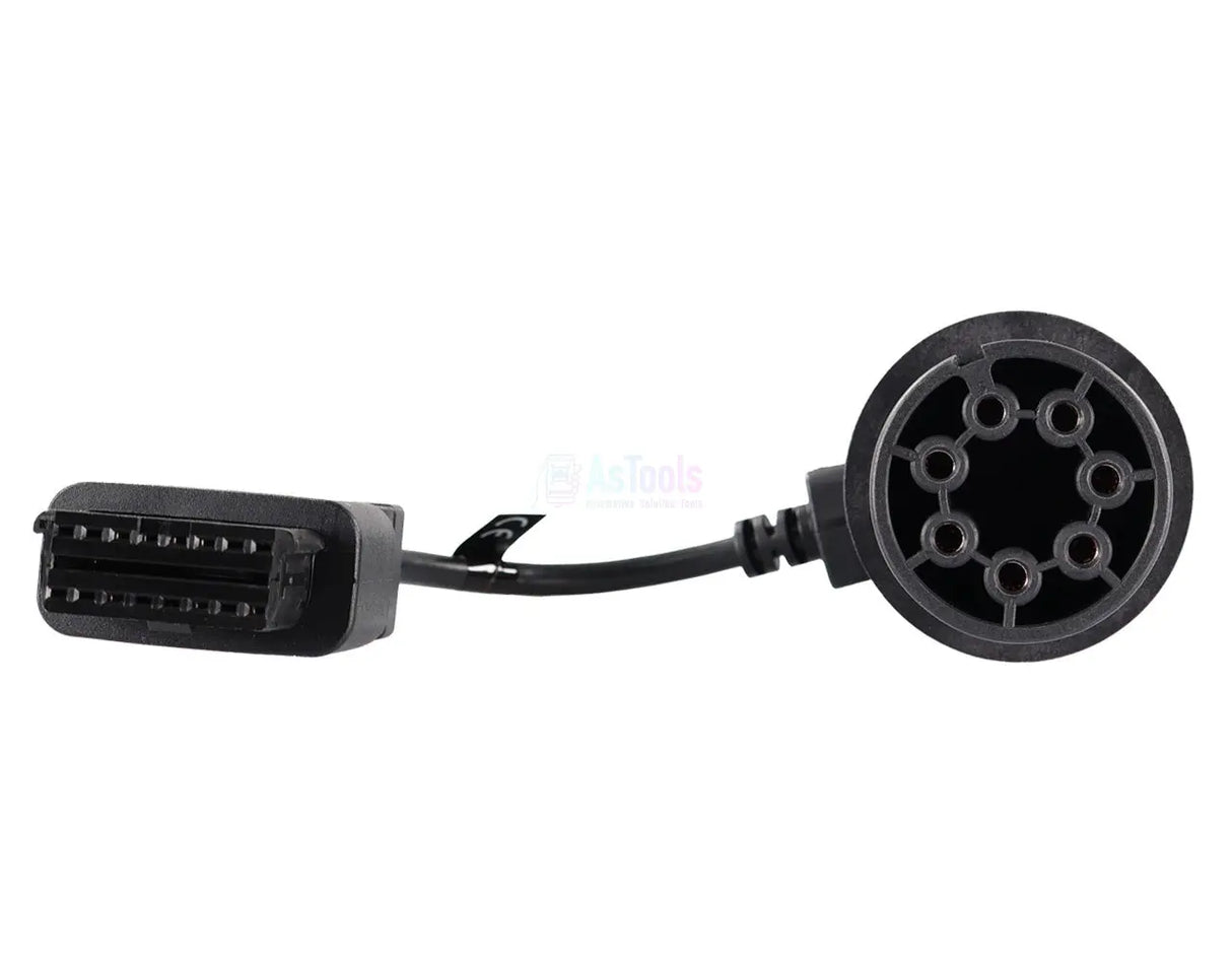 Jaltest Jaltest 7+7 Pins CAN ISO 7638 - 16 Pins OBD2 Adapter Trailer