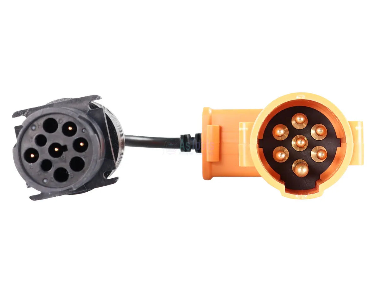 Jaltest Jaltest 7+7 Pins PLC J2497 - 9 Pins Deutsch Adapter Trailer