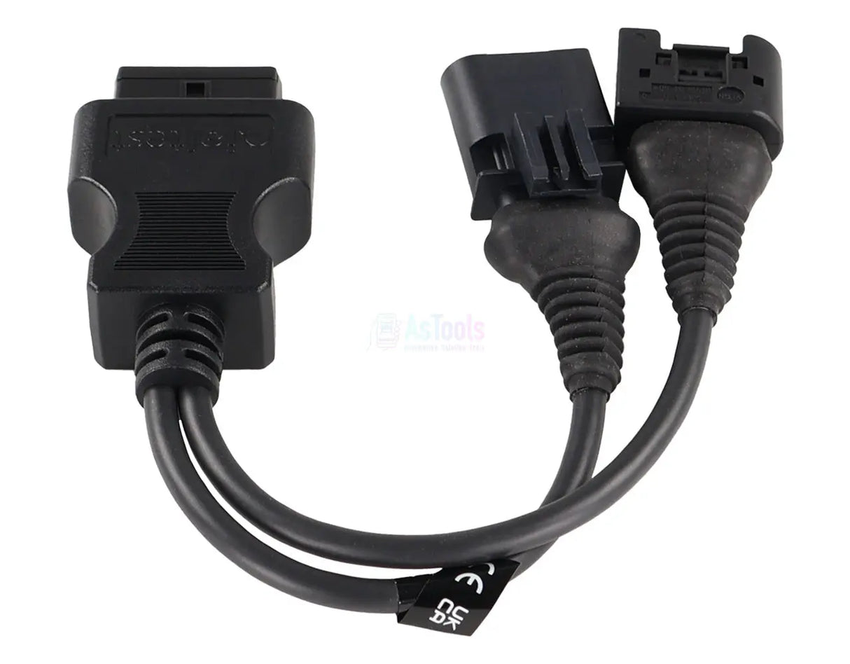 Jaltest Jaltest AGCO Sisu 4+4 Pins OBD - 16 Pins OBD2 Verloopkabel Landbouwvoertuig