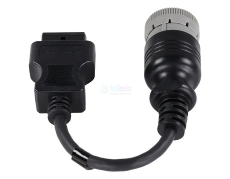 Jaltest Jaltest CAT/Perkins 9 Pins OBD - 16 Pins OBD2 Verloopkabel Verbrandingsmotor