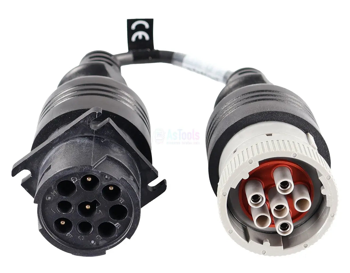 Jaltest Jaltest Deutsch 6 Pins - 9 Pins J1939 Verloopkabel Bedrijfs- en Werkvoertuig