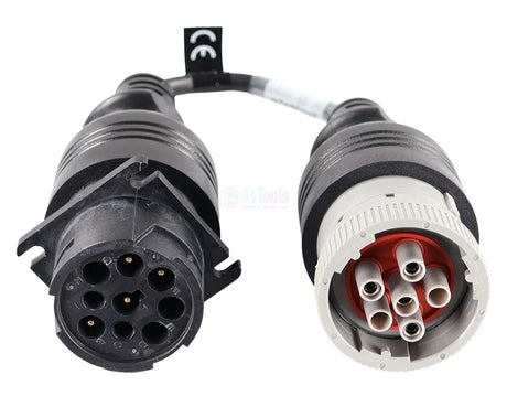 Jaltest Jaltest Deutsch 6 Pins - 9 Pins J1939 Verloopkabel Bedrijfs- en Werkvoertuig