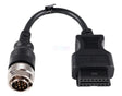Jaltest Jaltest Deutz 12 Pins OBD - 16 Pins OBD2 Verloopkabel Verbrandingsmotor