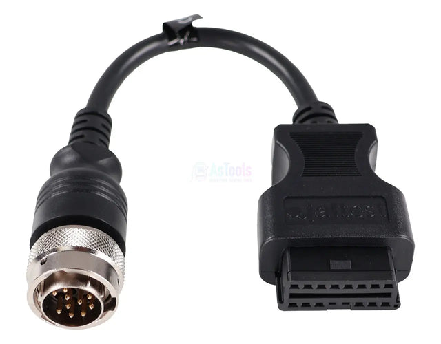 Jaltest Jaltest Deutz 12 Pins OBD - 16 Pins OBD2 Verloopkabel Verbrandingsmotor