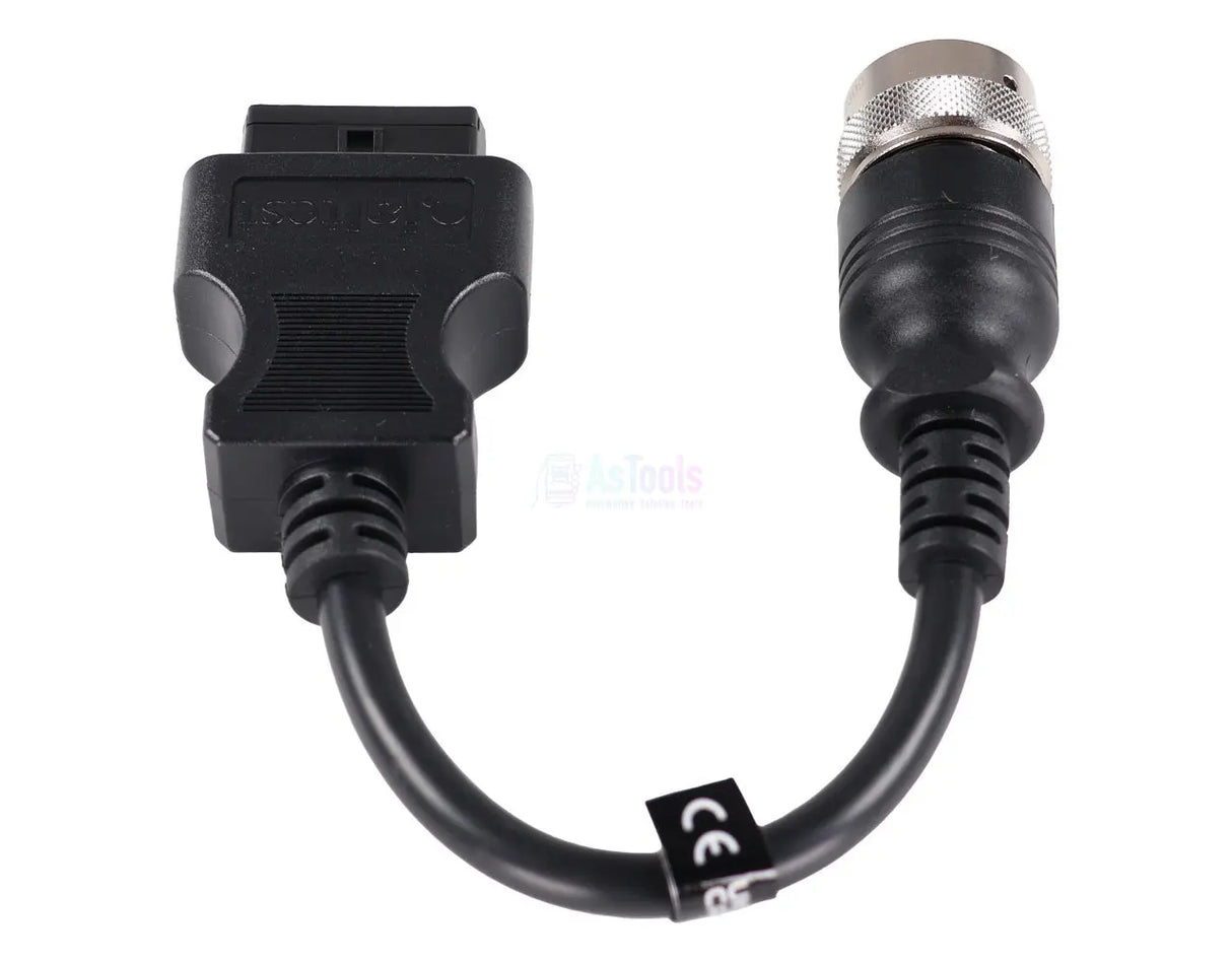Jaltest Jaltest Deutz 12 Pins OBD - 16 Pins OBD2 Verloopkabel Verbrandingsmotor