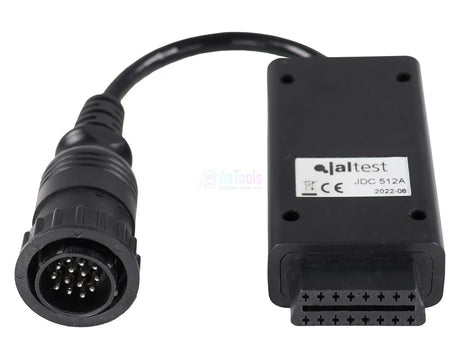 Jaltest Jaltest Deutz-Fahr/Same/Lamborghini 14 Pins OBD - 16 Pins OBD2 Verloopkabel Landbouwvoertuig