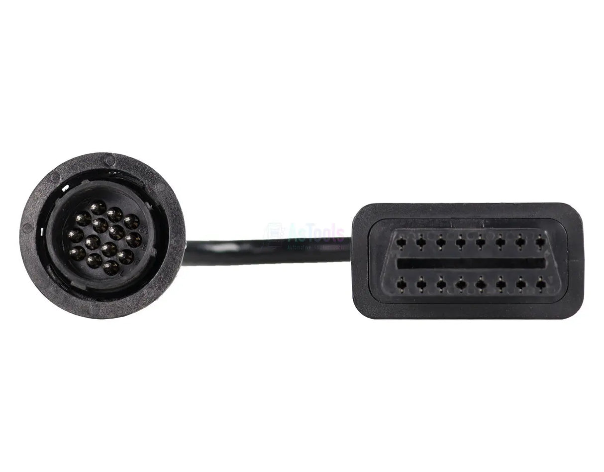 Jaltest Jaltest Deutz-Fahr/Same/Lamborghini 14 Pins OBD - 16 Pins OBD2 Verloopkabel Landbouwvoertuig