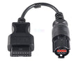 Jaltest Jaltest Hyster 8 Pins OBD - 16 Pins OBD2 Verloopkabel Werkvoertuig