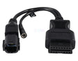 Jaltest Jaltest Isuzu 6 Pins OBD - 16 Pins OBD2 Verloopkabel Verbrandingsmotor