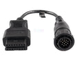 Jaltest Jaltest Mercedes 14 Pins OBD1 - 16 Pins OBD2 Verloopkabel Bedrijfs- en Werkvoertuig