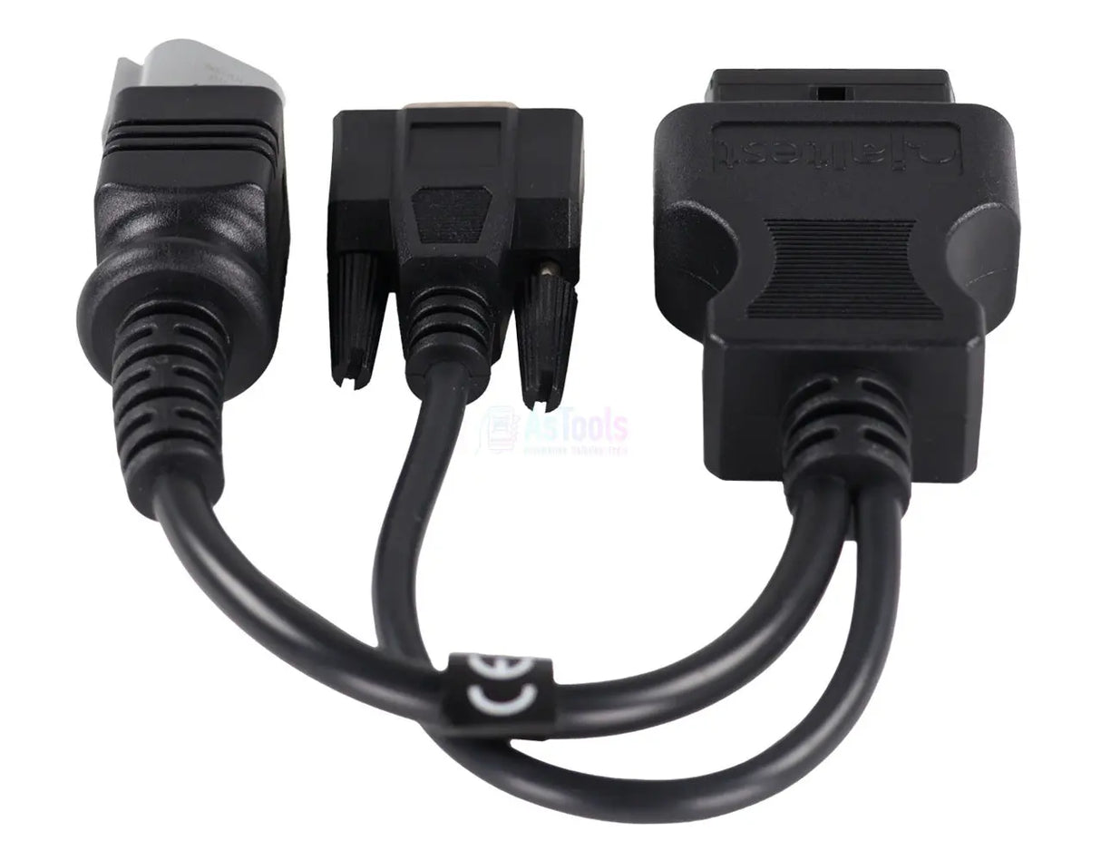 Jaltest Jaltest SISU 3+9 Pins OBD - 16 Pins OBD2 Verloopkabel Verbrandingsmotor