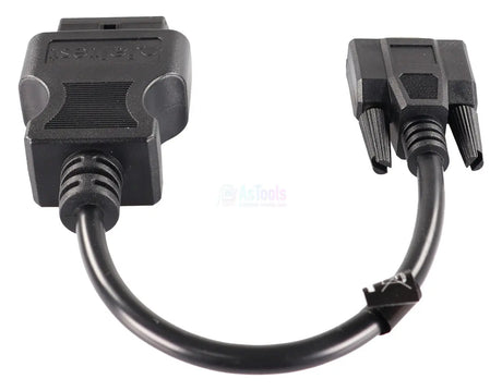 Jaltest Jaltest Solaris 9 Pins Sub-D - 16 Pins OBD2 Verloopkabel Autobus