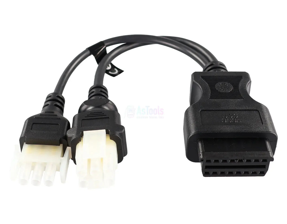 Jaltest Jaltest ZF Ecomat 3+6 Pins OBD - 16 Pins OBD2 Verloopkabel Bedrijfs- en Werkvoertuig