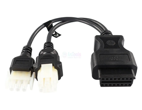 Jaltest Jaltest ZF Ecomat 3+6 Pins OBD - 16 Pins OBD2 Verloopkabel Bedrijfs- en Werkvoertuig