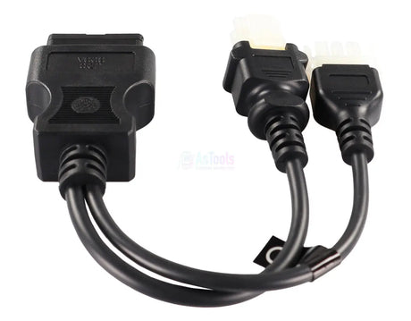 Jaltest Jaltest ZF Ecomat 3+6 Pins OBD - 16 Pins OBD2 Verloopkabel Bedrijfs- en Werkvoertuig
