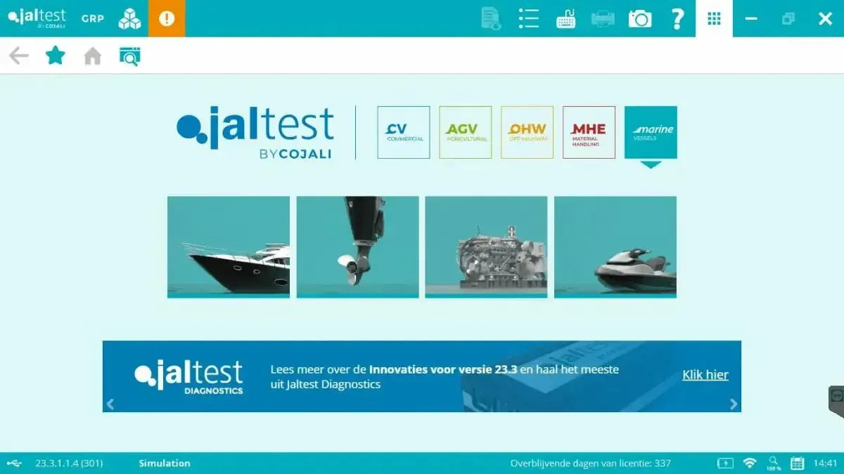 Jaltest Marine (Voll) Diagnosegerät