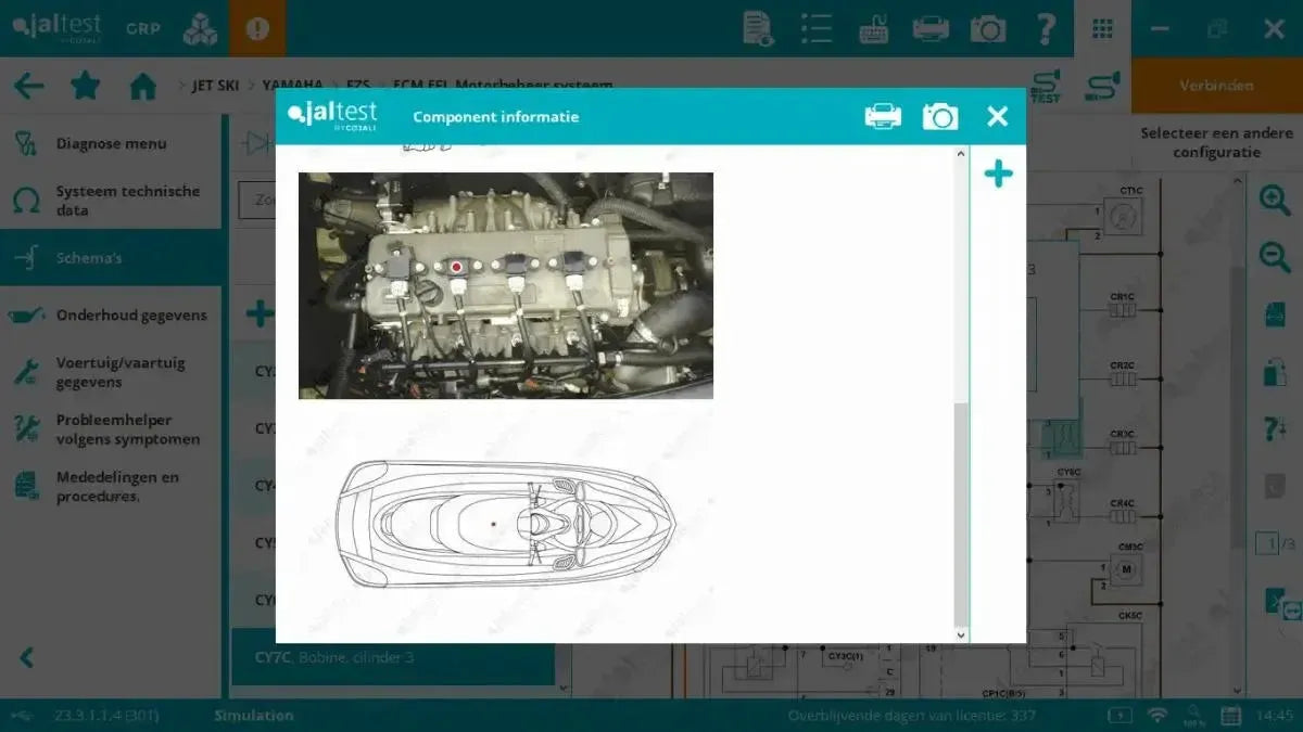 Jaltest Marine (Jetski) Diagnosegerät
