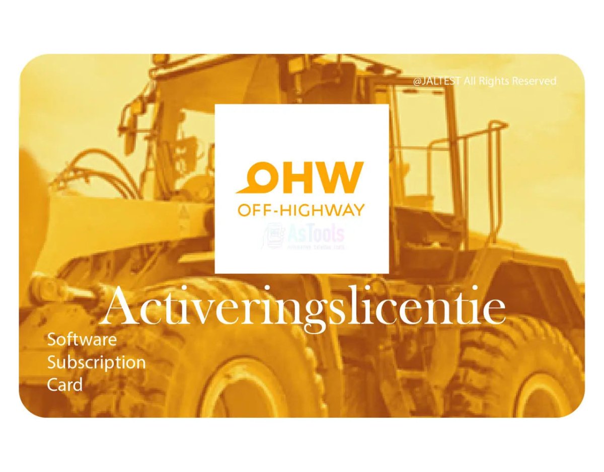 Jaltest Multifunctioneel Voertuig Activeringslicentie