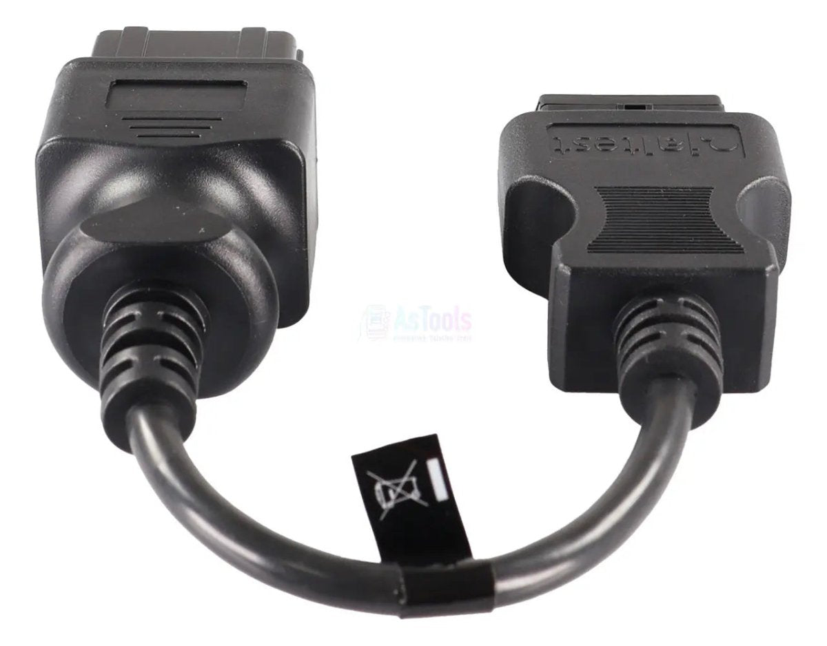 Jaltest Renault 11 Pins OBD1 - 16 Pins OBD2 Verloopkabel Vrachtwagen