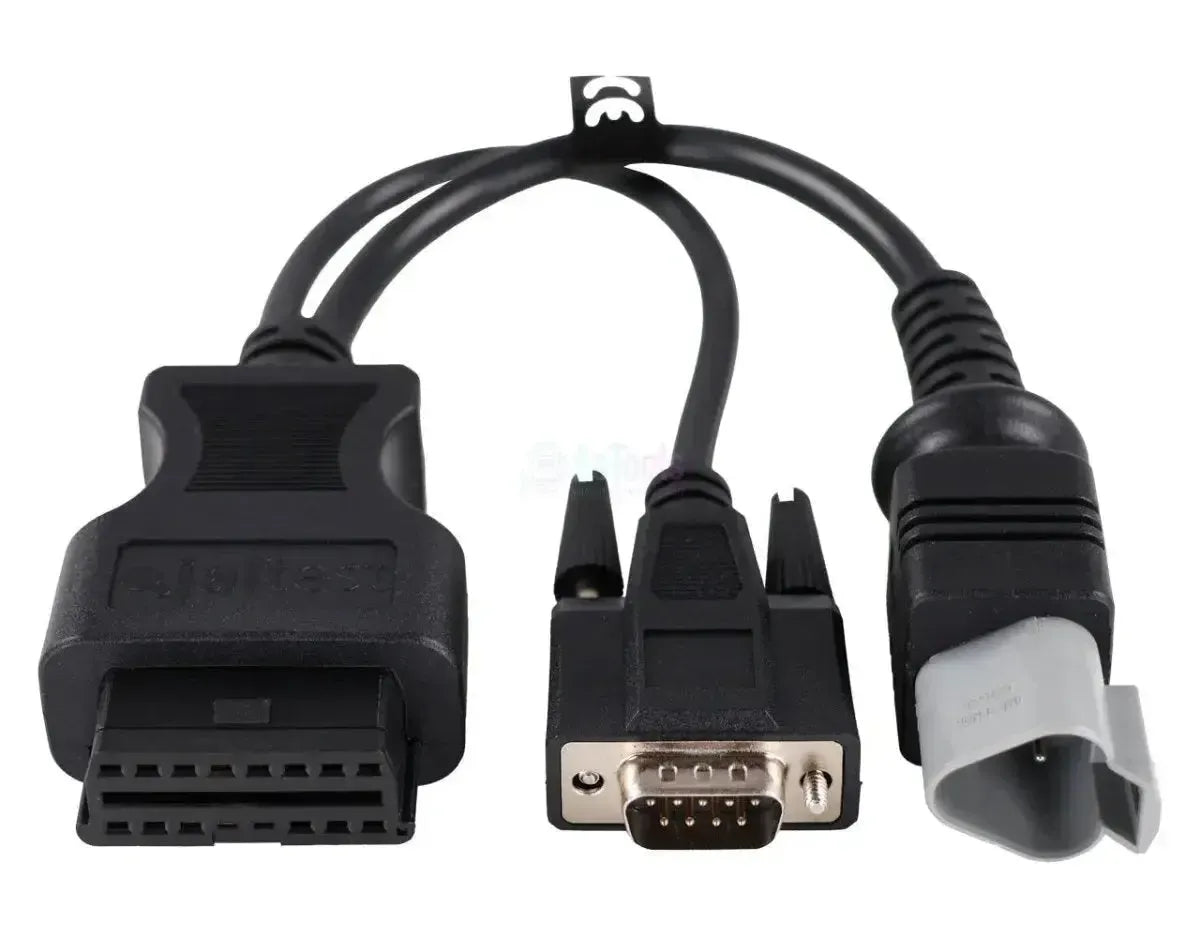Jaltest (JDC518A) | SISU 3+9-poliges OBD - 16-poliges OBD2 Adapterkabel | Verbrennungsmotor