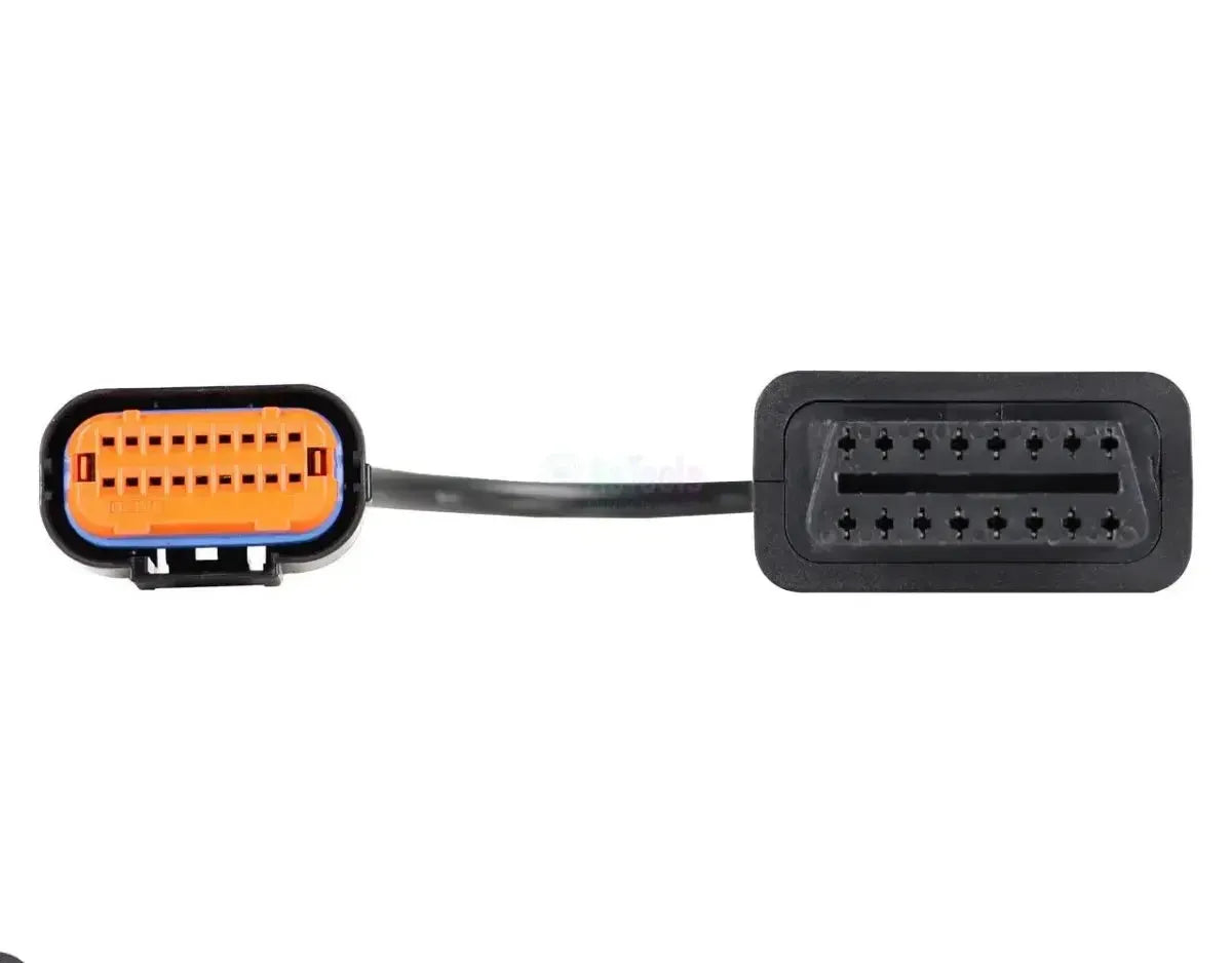 Jaltest (JDC624A) | Tohatsu (Kokusan Denki) 18-polige ECU – 16-polige OBD2 Adapterkabel | Motorboot