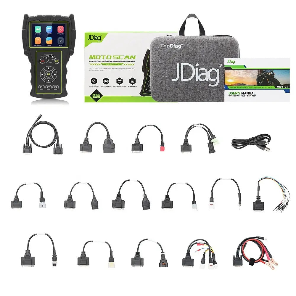JDiag JDiag M100 Pro Full Motorfiets Uitleesapparaat