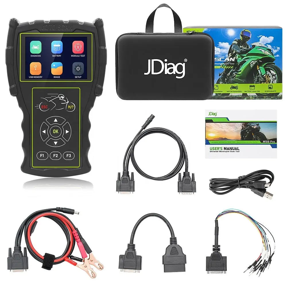 JDiag JDiag M100 Pro Motorfiets Uitleesapparaat