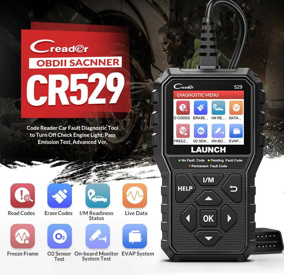 Launch Creader CR529 Auto Foutcodelezer